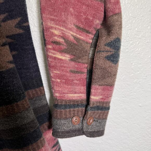 Coldwater Creek Top Womens Small Oversize Southwest Aztec Western Boho Vintage - Picture 6 of 9